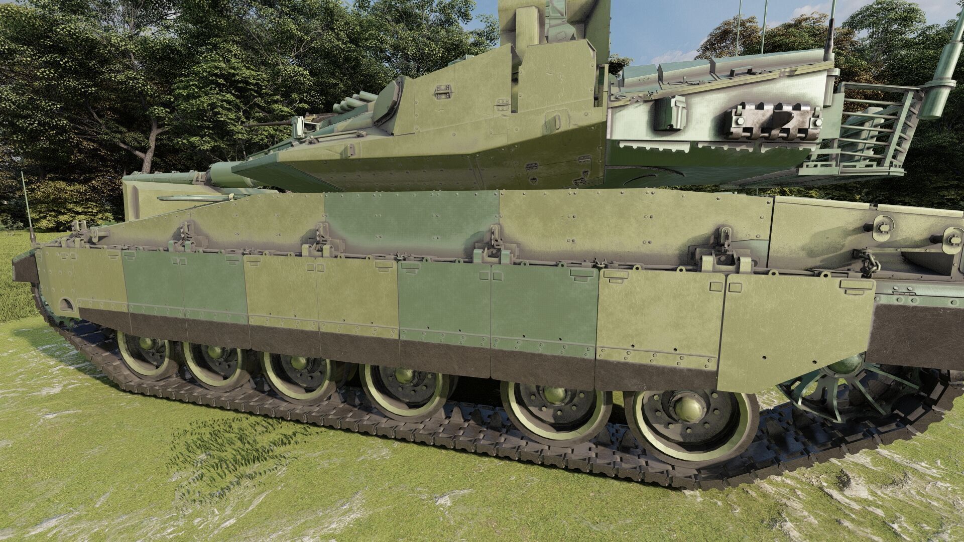 Merkava Mark 4 3D model_8