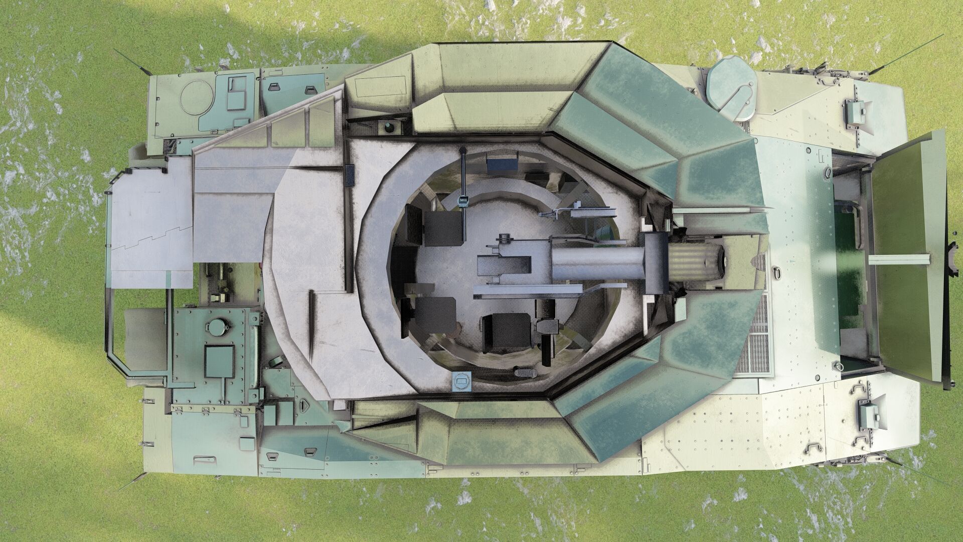 Merkava Mark 4 3D model_25