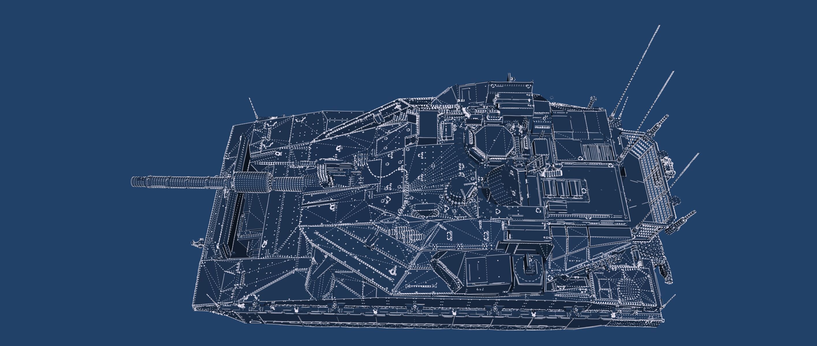 Merkava Mark 4 3D model_46