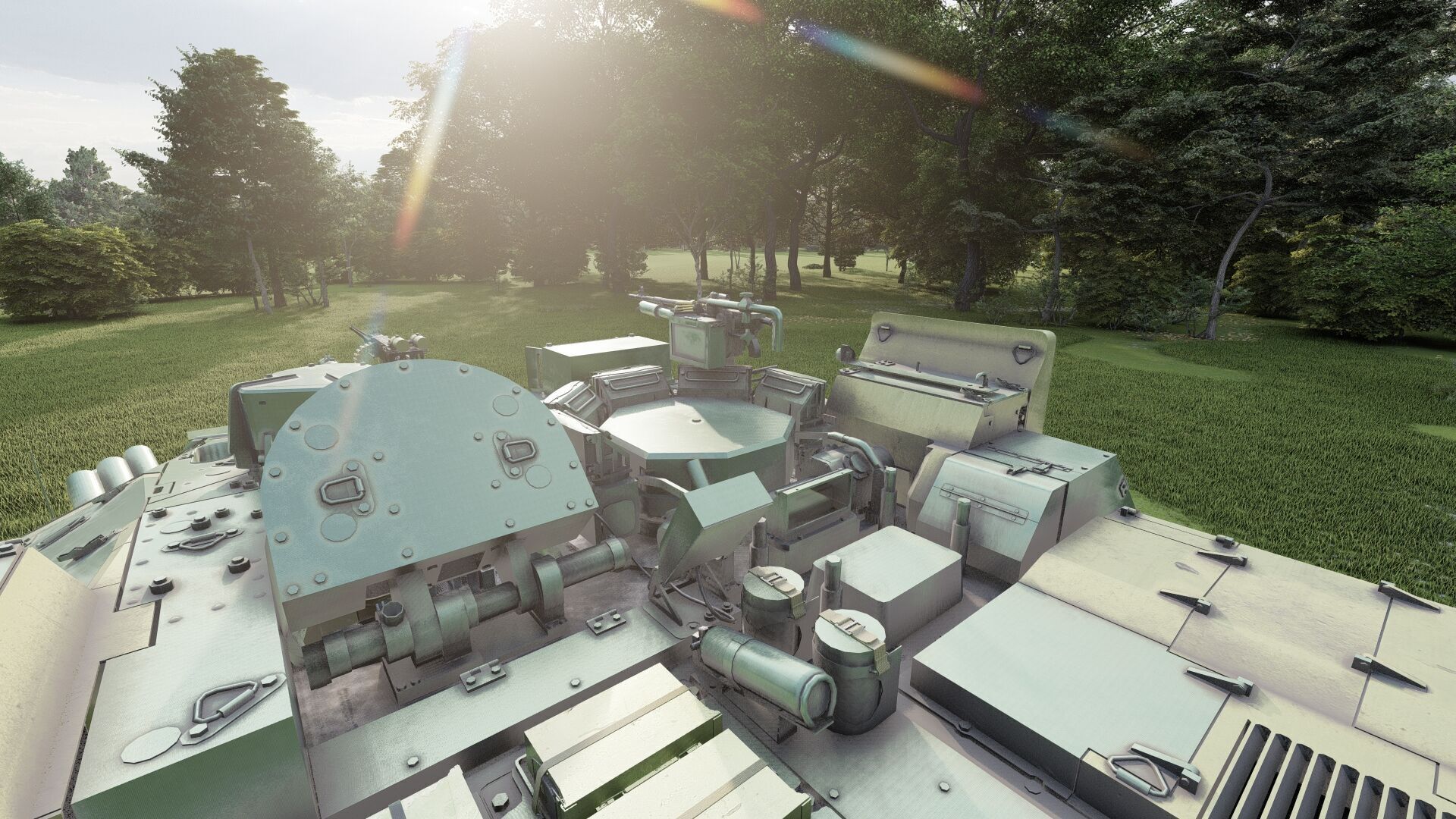 Merkava Mark 4 3D model_18