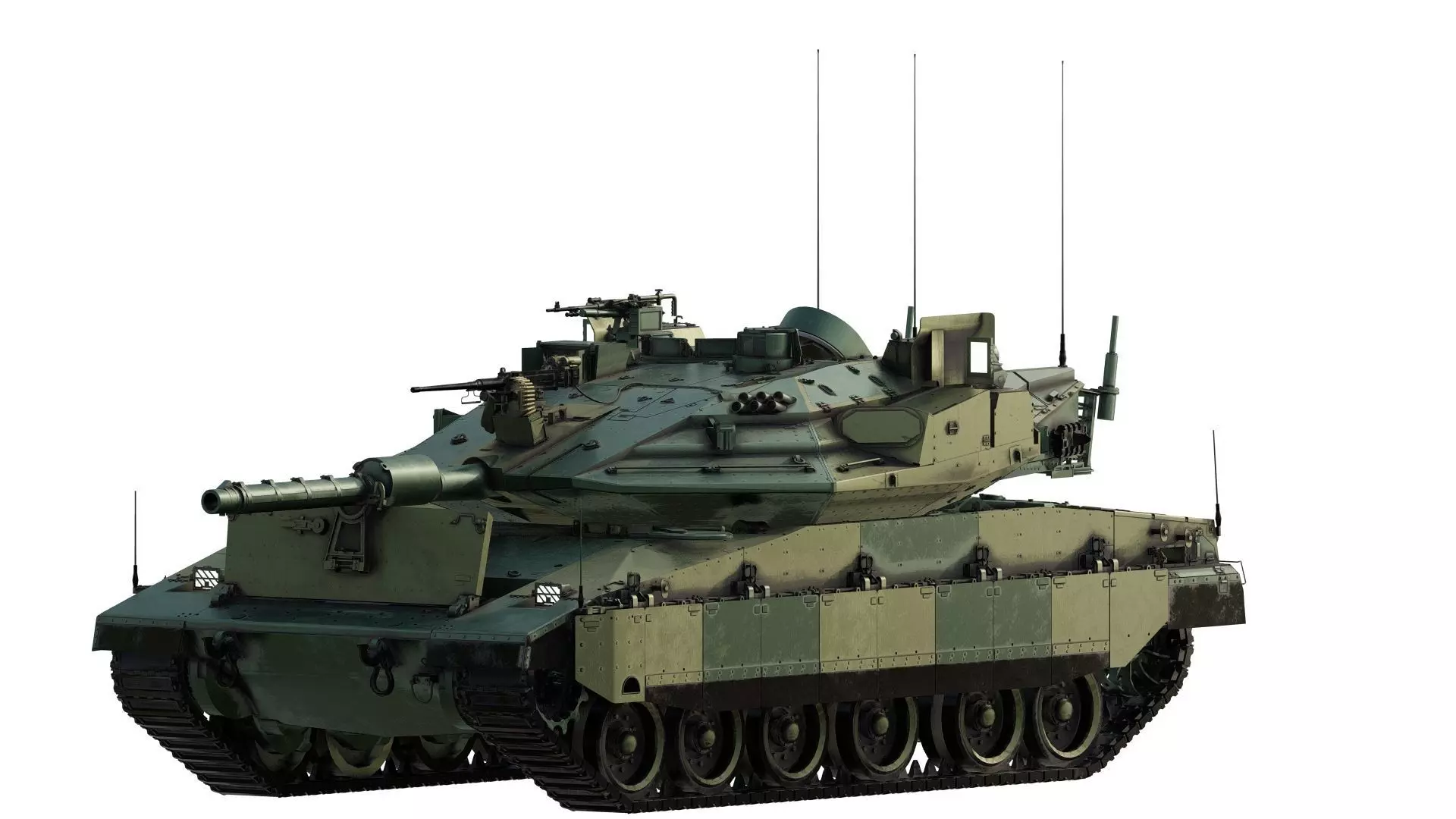 Merkava Mark 4 3D model_0