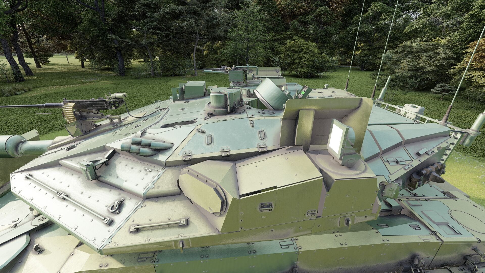 Merkava Mark 4 3D model_16