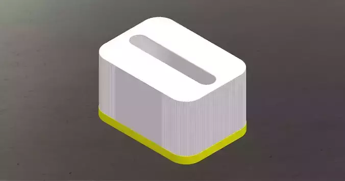 Tissue box 3D print model