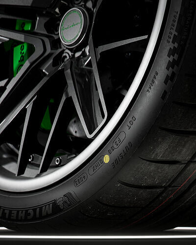Michelin Pilot Sport 4S 295 30 ZR21 102Y 3D model 5