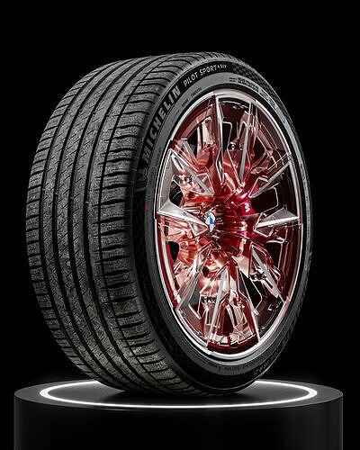 Michelin Pilot Sport 4 SUV 285 35 R21 105Y 220 A A 3D model 2