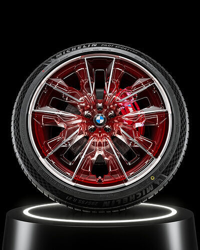 Michelin Pilot Sport 4 SUV 285 35 R21 105Y 220 A A 3D model 6