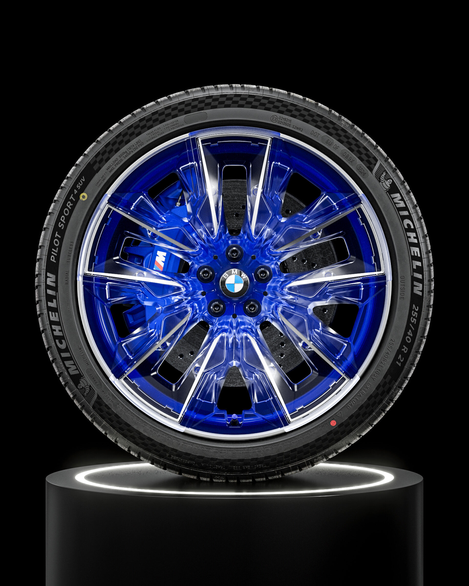 Michelin Pilot Sport 4 SUV 255 40 R21 102Y 220 A A 3D model_7