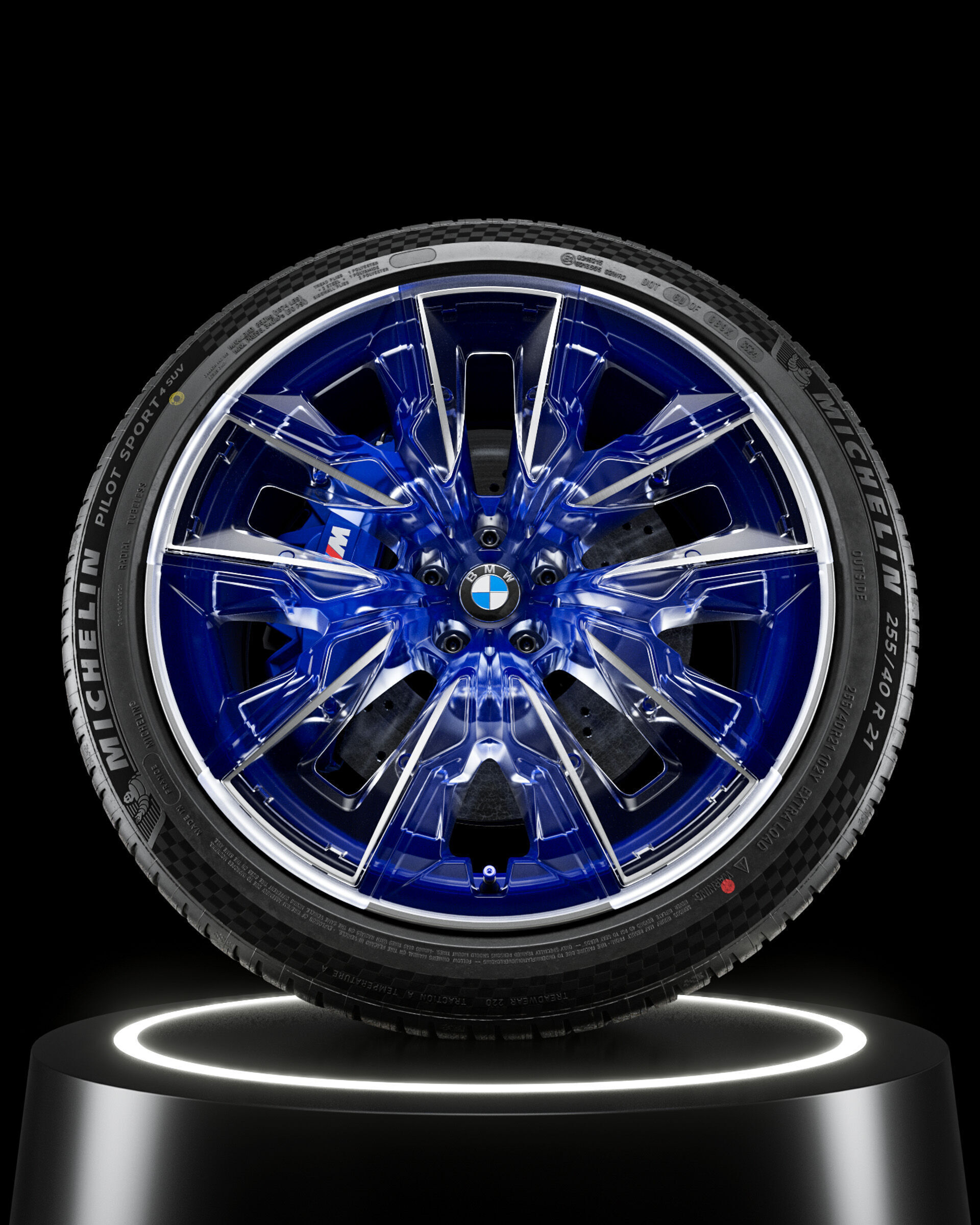 Michelin Pilot Sport 4 SUV 255 40 R21 102Y 220 A A 3D model_4