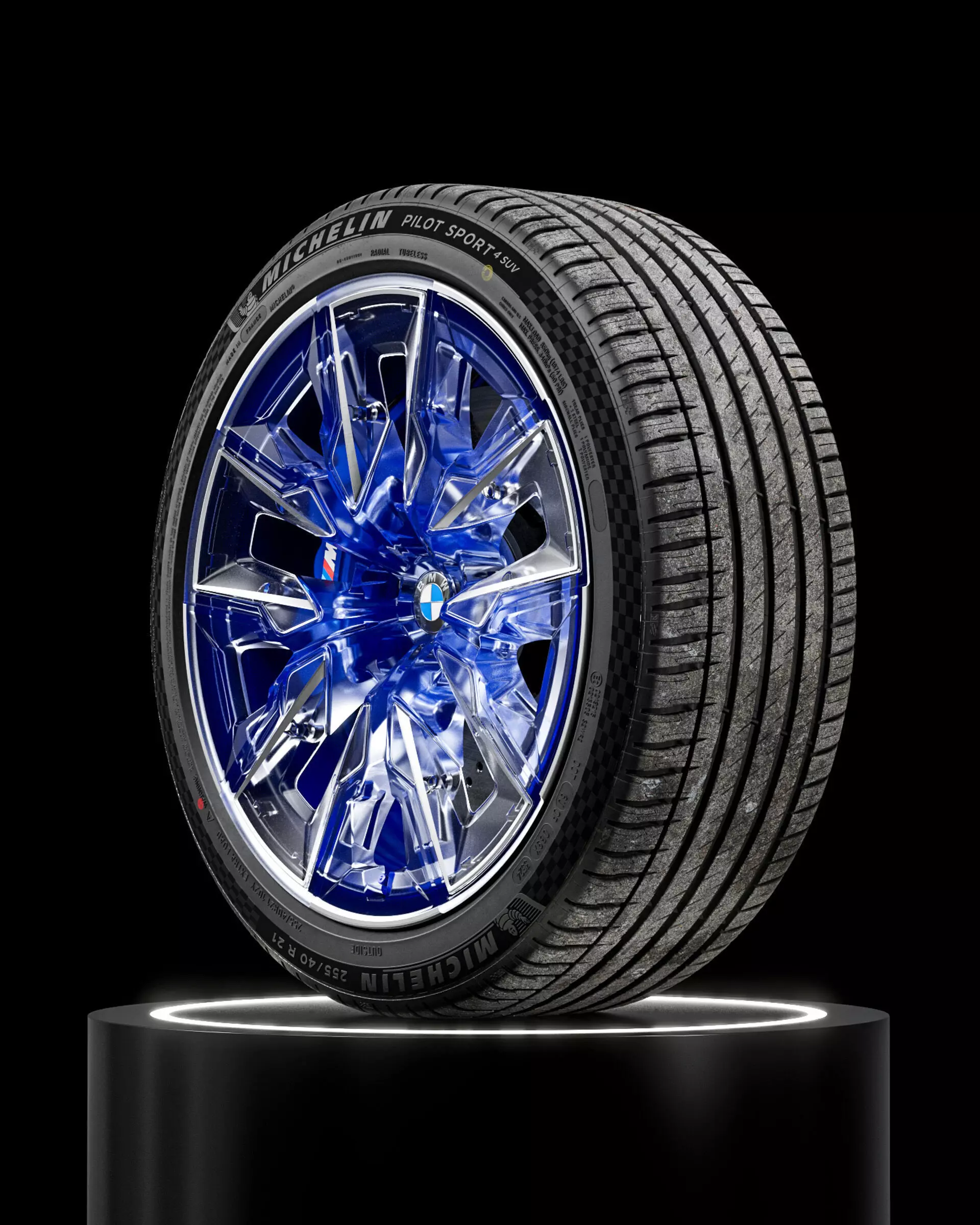 Michelin Pilot Sport 4 SUV 255 40 R21 102Y 220 A A 3D model_0