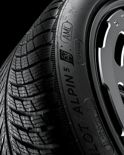 MICHELIN Pilot Alpin 5 275 35 R21 103V 3D model 4