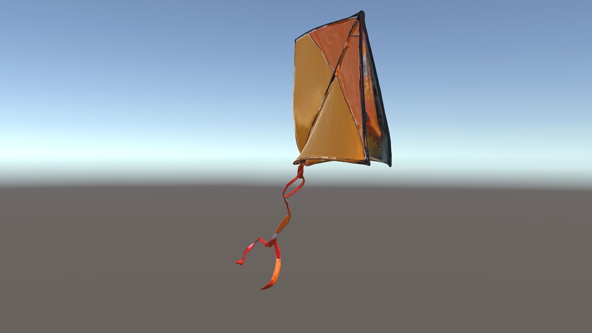Colorful Kite Model Pack for Various Applications Low-poly 3D model_5