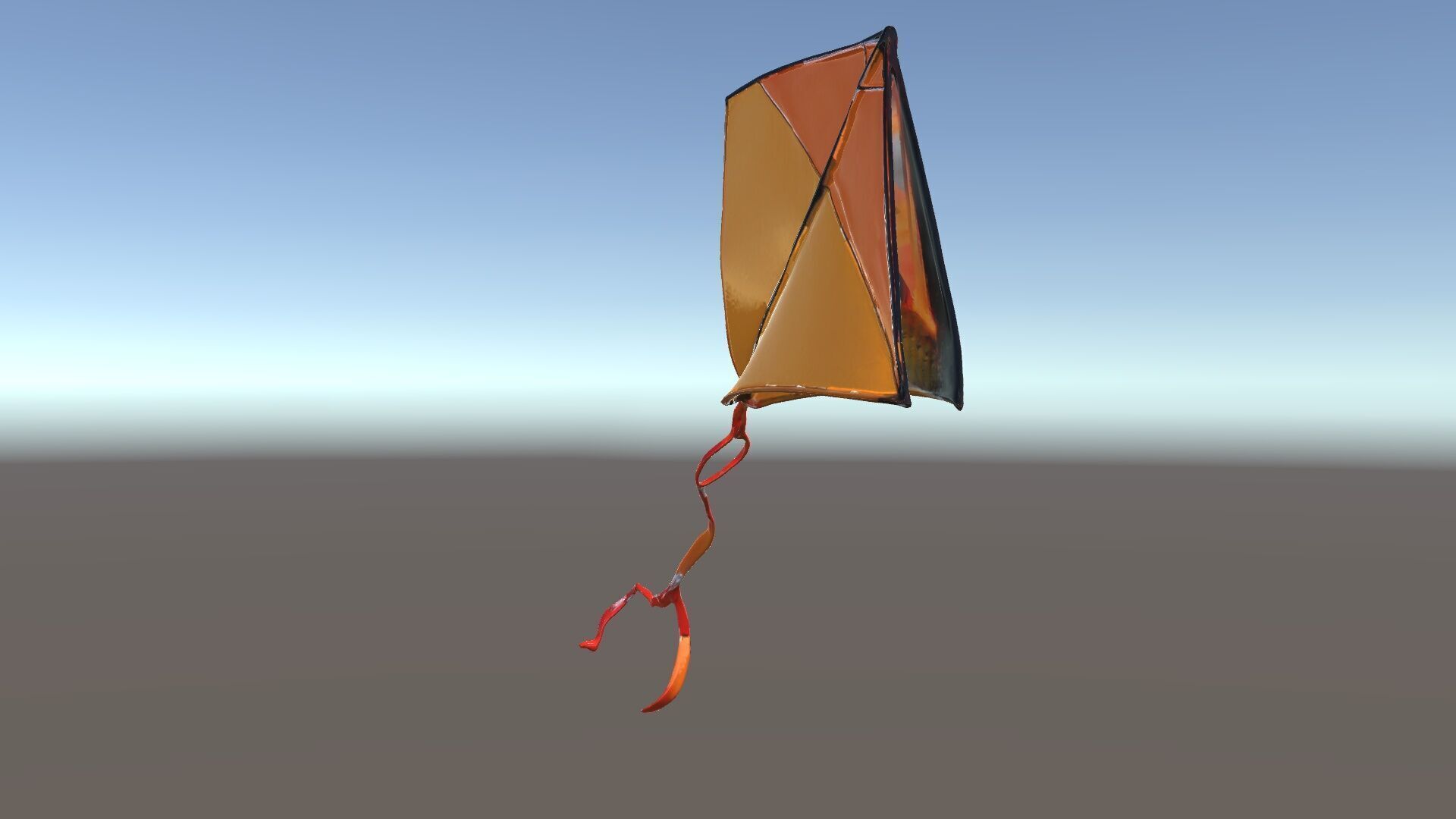 Colorful Kite Model Pack for Various Applications Low-poly 3D model_11