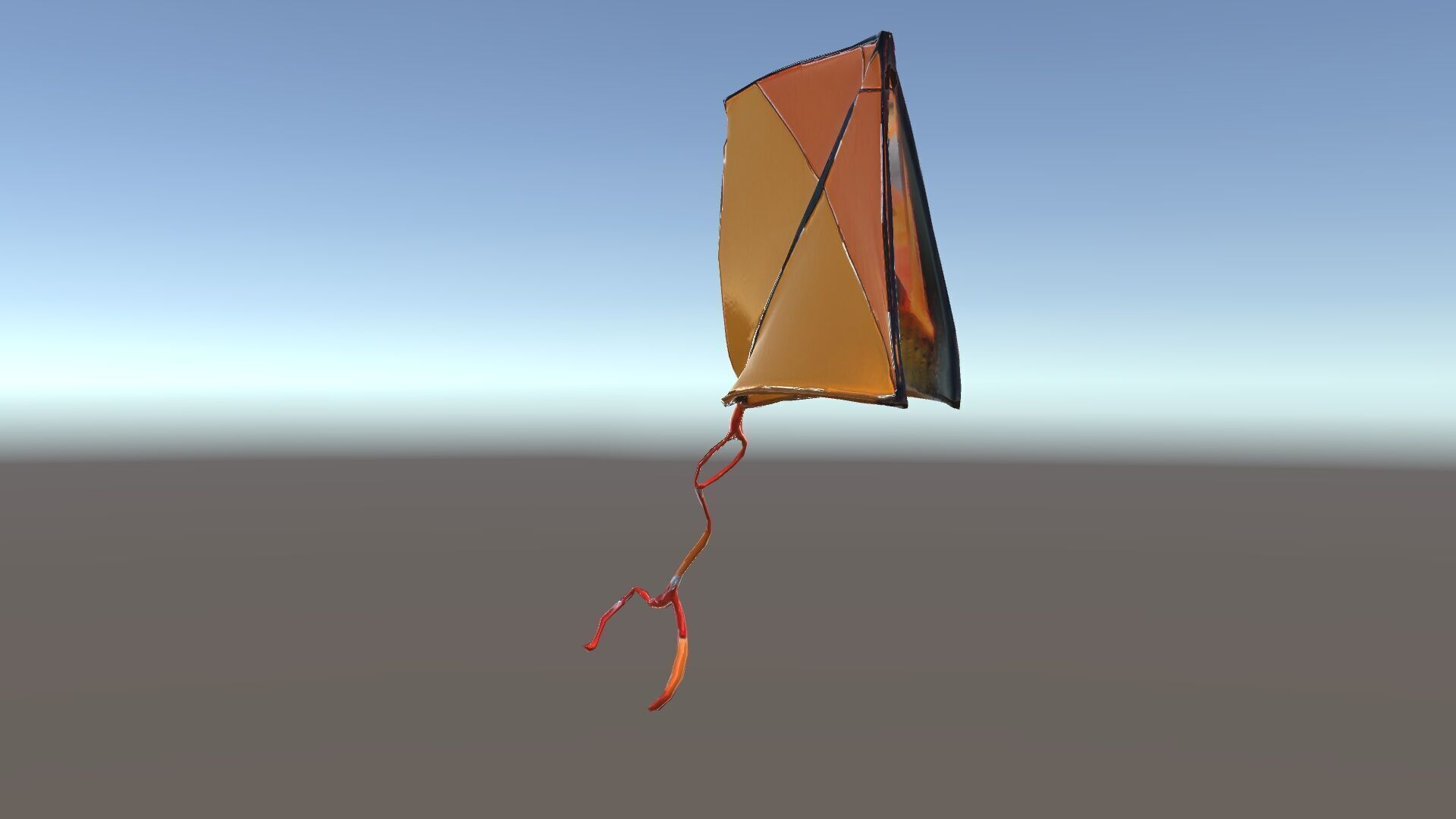 Colorful Kite Model Pack for Various Applications Low-poly 3D model_7