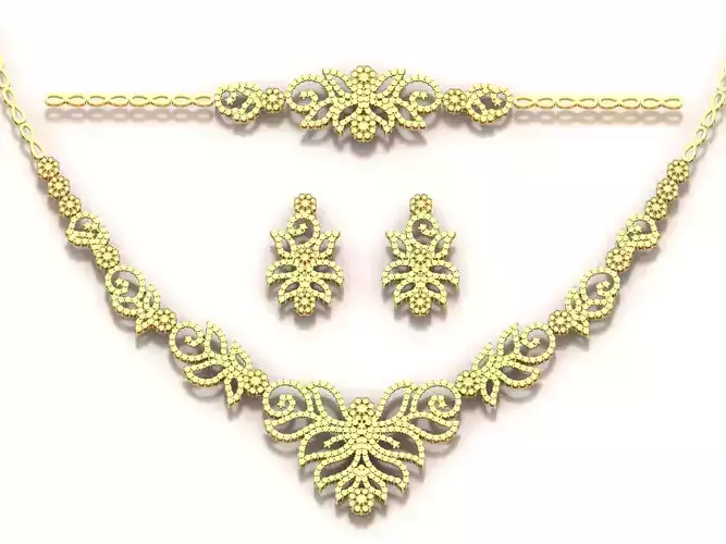 Gold Set  3D print model