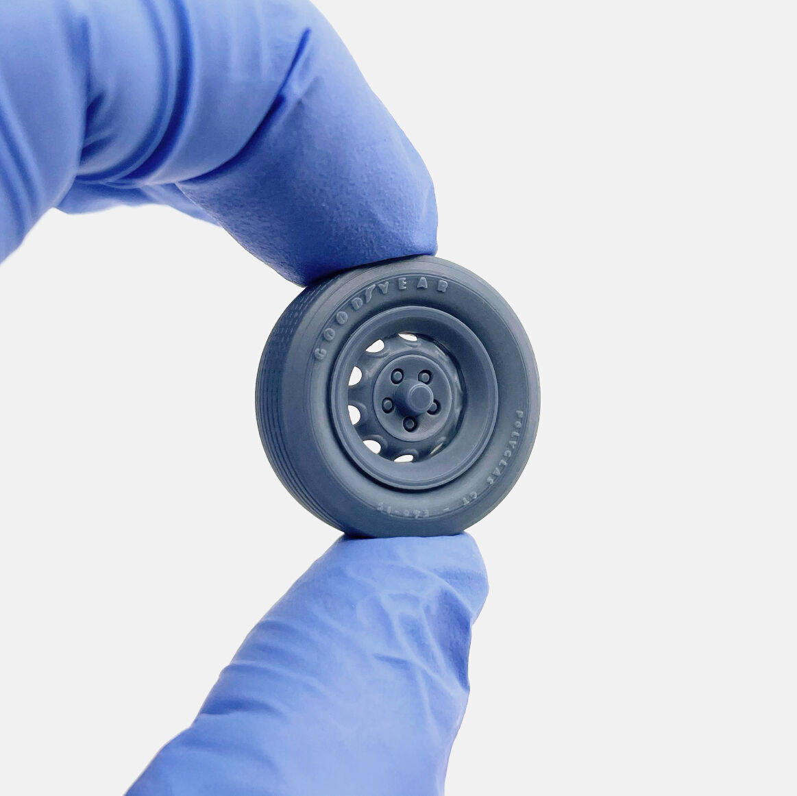 15x6 Mopar Rallye Wheel Goodyear Polyglas E60 Tire 3D print model_1