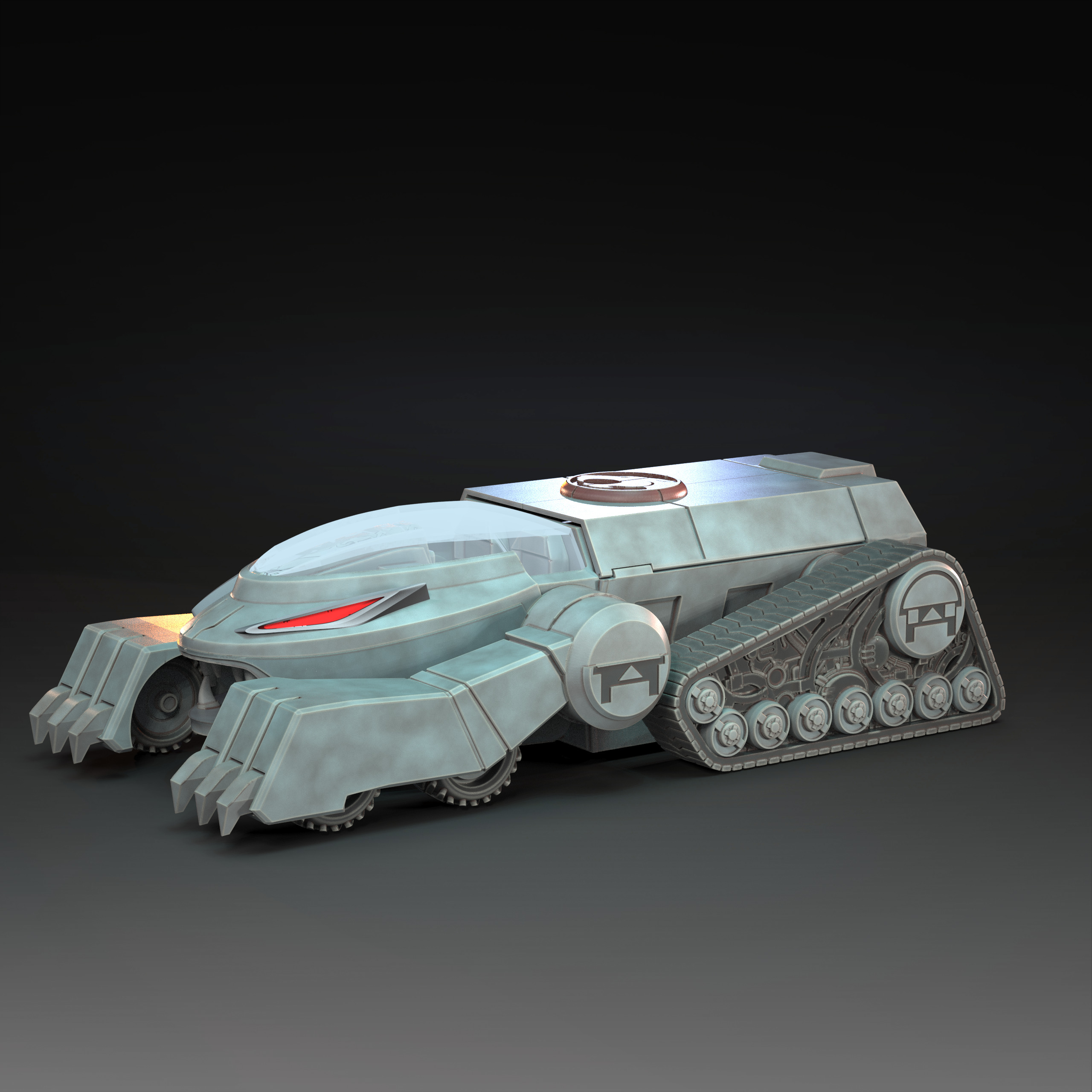Thundertank Thundercats colectibles STL files 3d printig 3D print model_2
