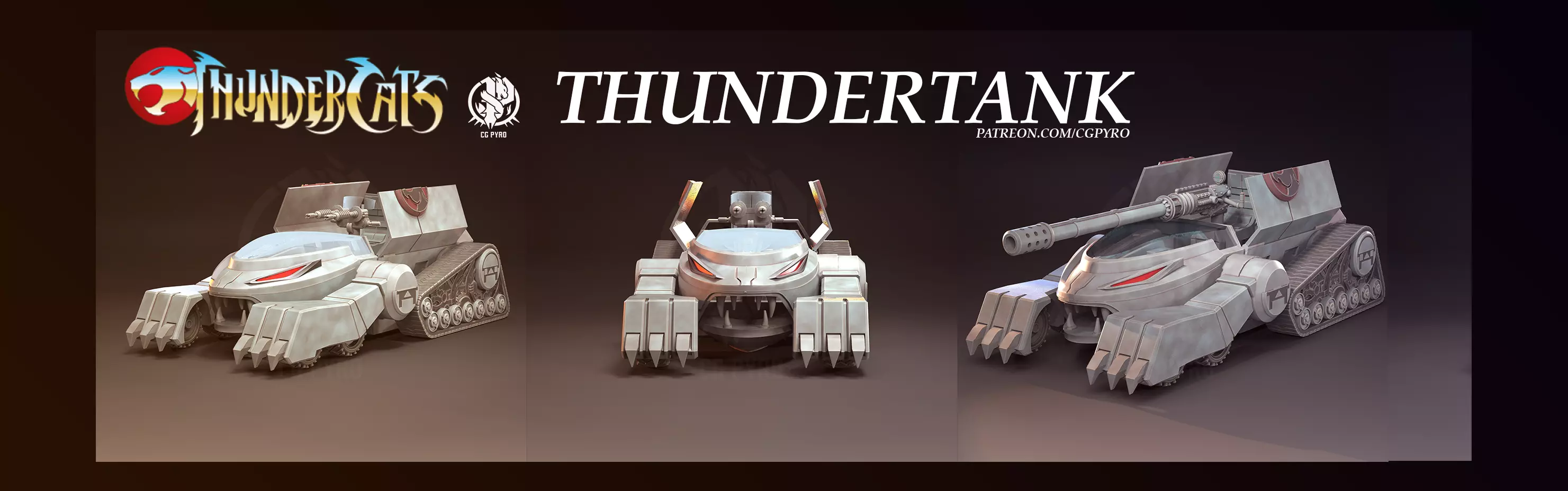 Thundertank Thundercats colectibles STL files 3d printig 3D print model_0