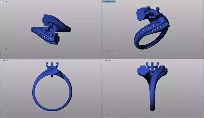 Solitaire Multi Piece Ring Collection