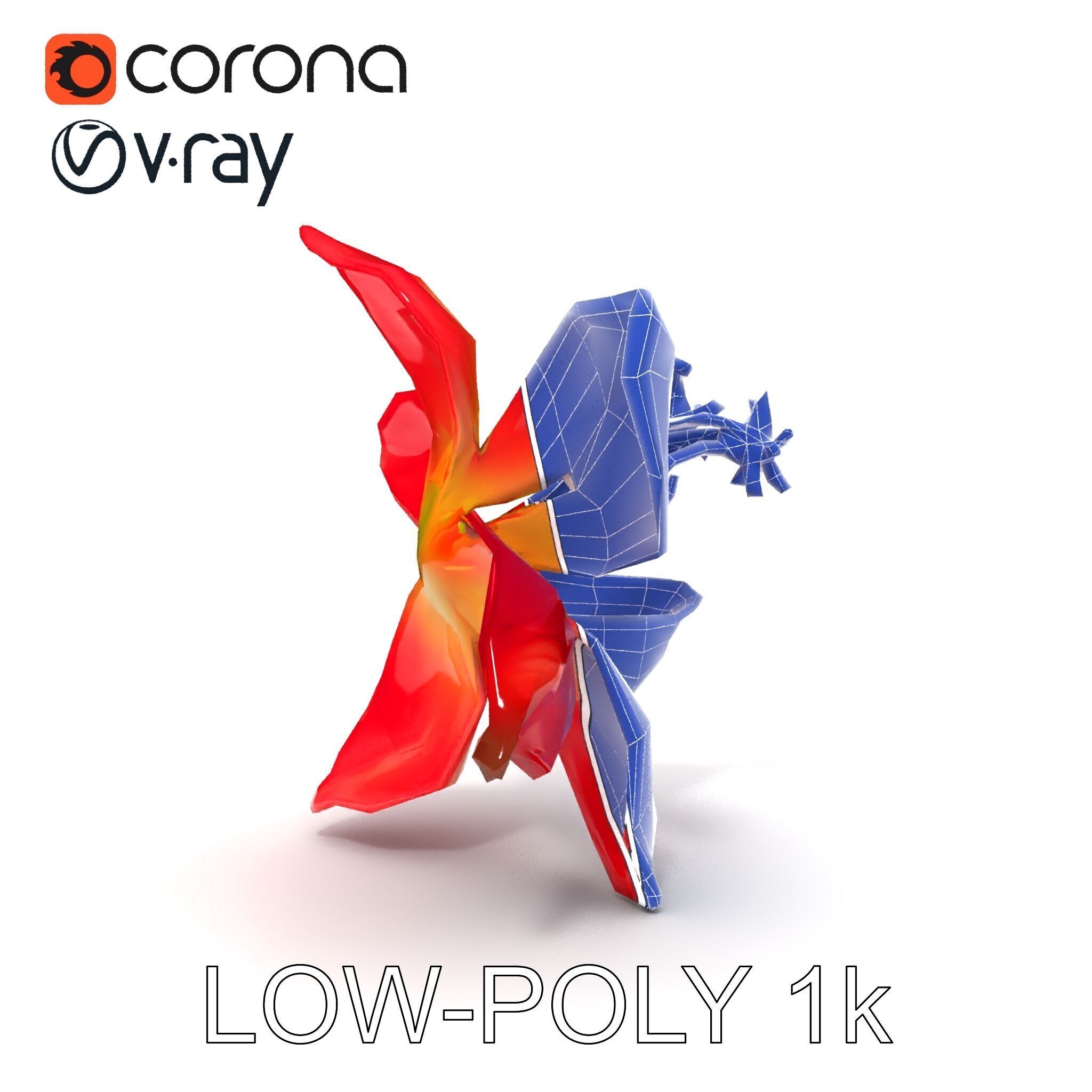 Realistic Hibiscus Flower Model Pack for Versatile Projects Low-poly 3D model_20