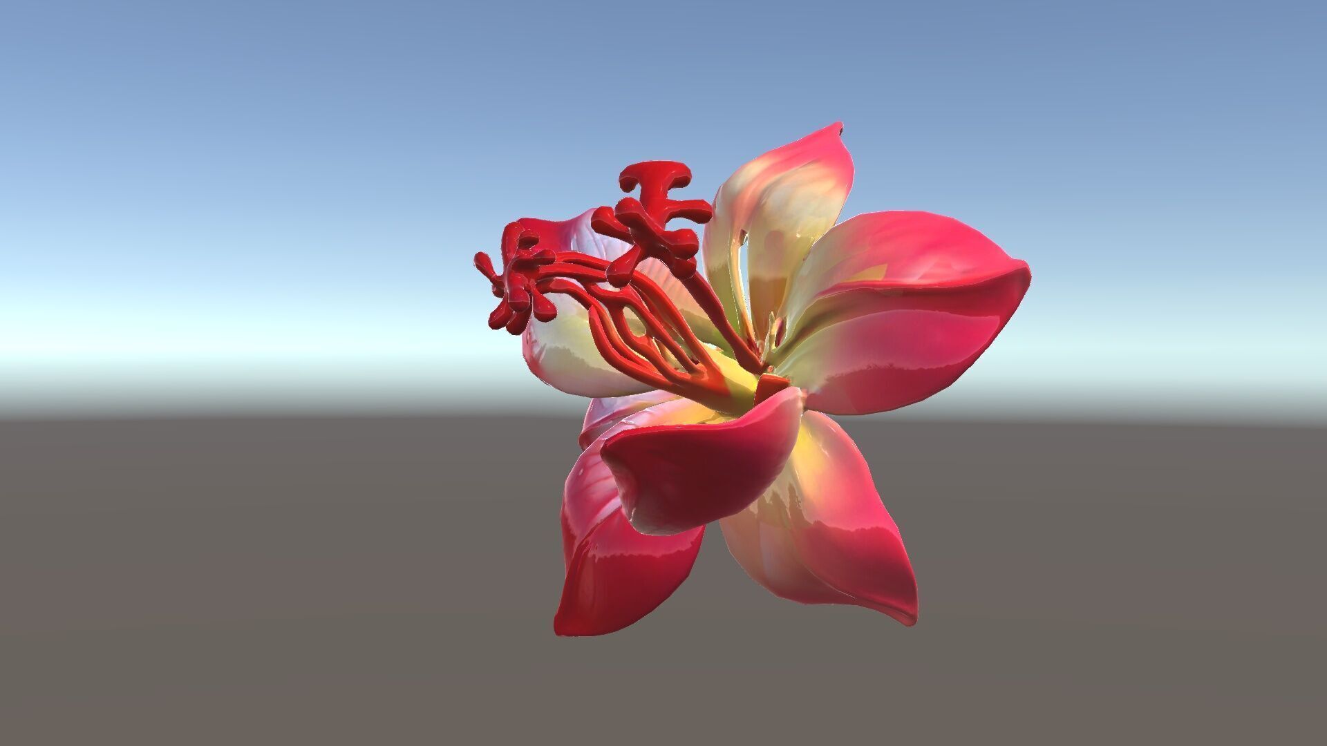 Realistic Hibiscus Flower Model Pack for Versatile Projects Low-poly 3D model_22