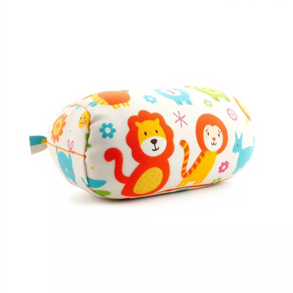 Colorful Animal Print Pillow Model Pack Low-poly 3D model_0