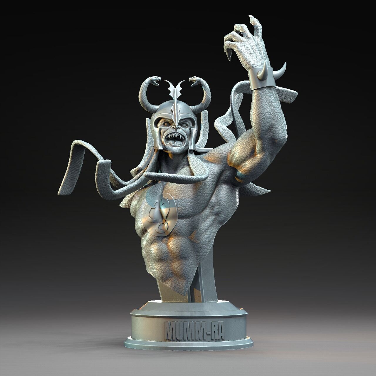 Mumm Ra Red and Black Thundercats STL files 3D printing 3D print model_4