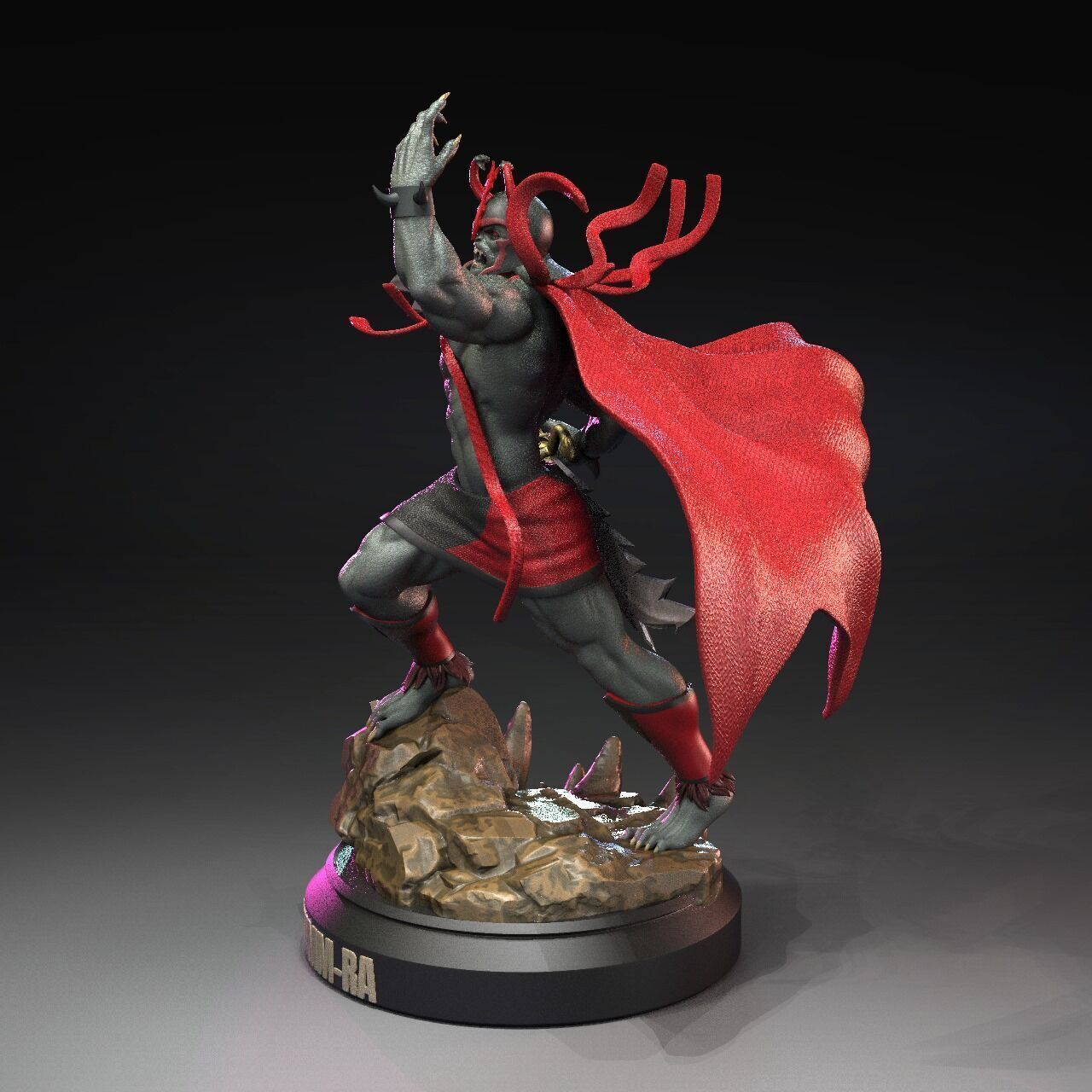 Mumm Ra Red and Black Thundercats STL files 3D printing 3D print model_5