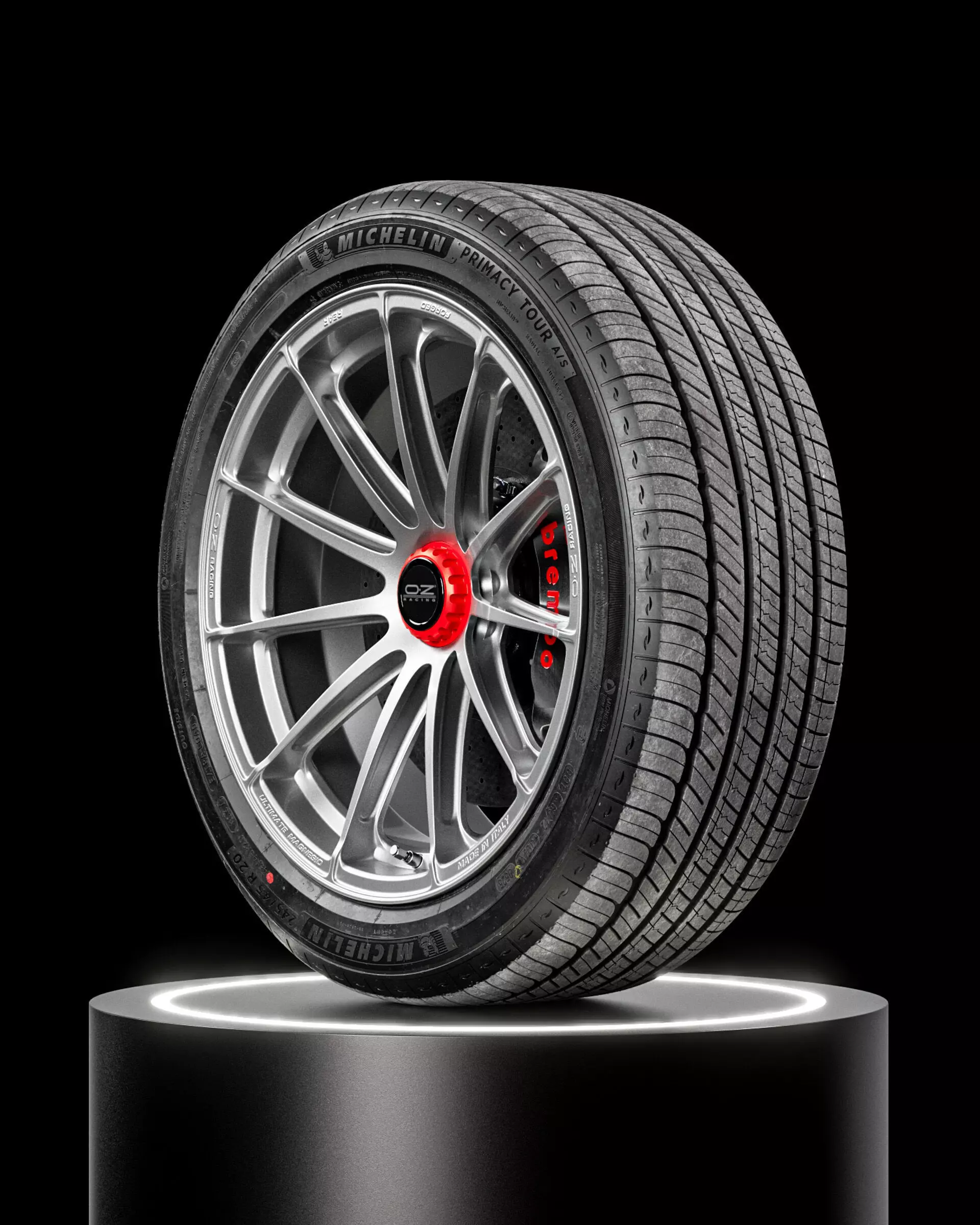 Michelin Primacy Tour 245 45 R20 3D model_0