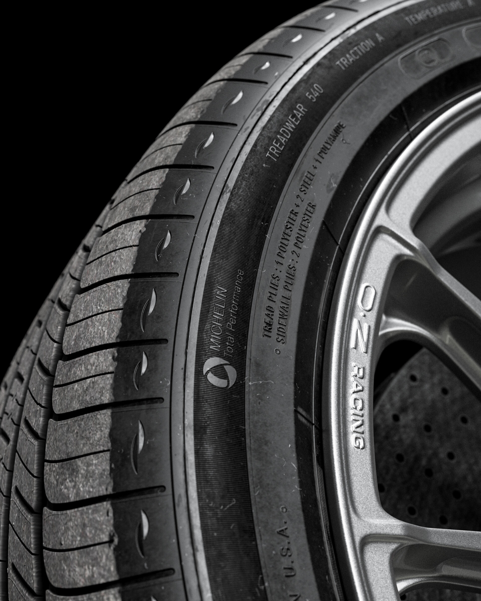 Michelin Primacy Tour 245 45 R20 3D model_3