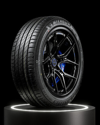 Michelin Primacy 4 235 45 20 100V 3D model 6