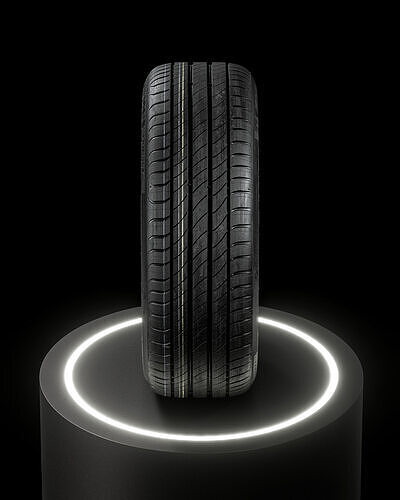 Michelin Primacy 4 235 45 20 100V 3D model 7