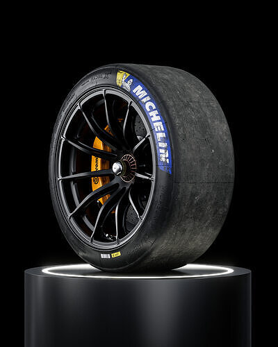 Michelin Porsche Cup N2 27 65 18 3D model