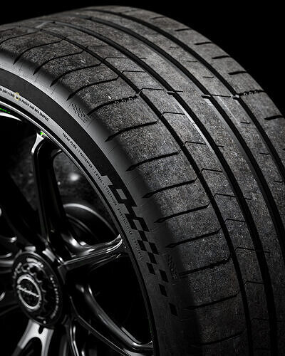 Michelin Pilot Sport S 5 295 30 21 102Y XL 3D model 3