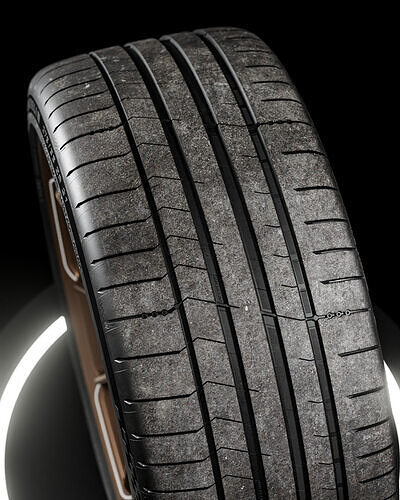 MICHELIN Pilot Sport S 5 275 35 R21 103Y 3D model 3