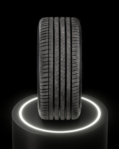 Michelin Pilot Sport EV 295 35 R21 107Y 3D model 7