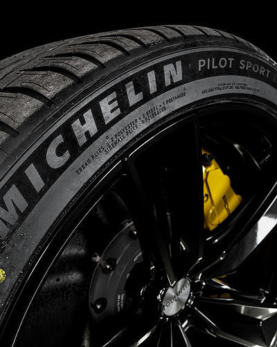 Michelin Pilot Sport EV 295 35 R21 107Y 3D model 2