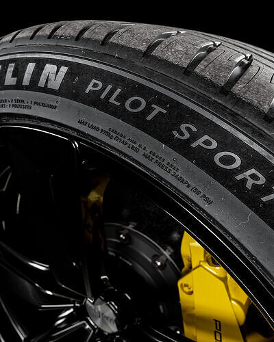 Michelin Pilot Sport EV 295 35 R21 107Y 3D model 3