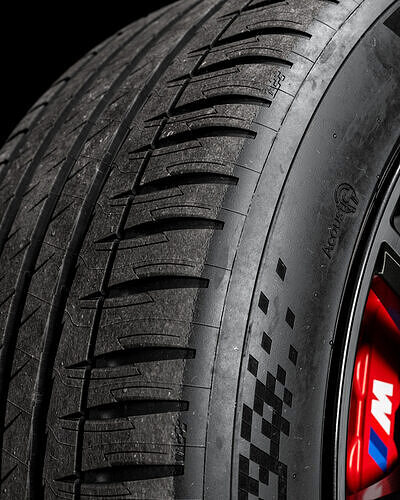 Michelin Pilot Sport EV 285 40 R20 3D model 4