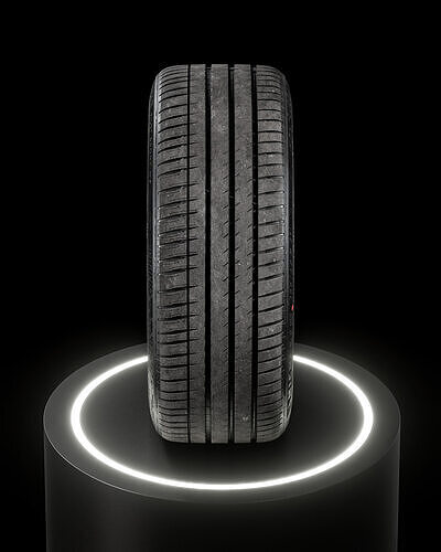Michelin Pilot Sport EV 255 40 R21 102Y 3D model 7