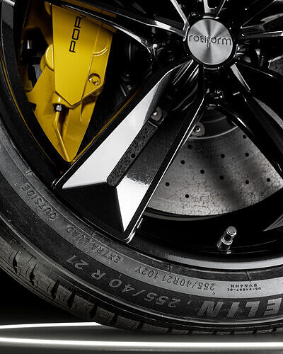 Michelin Pilot Sport EV 255 40 R21 102Y 3D model 5
