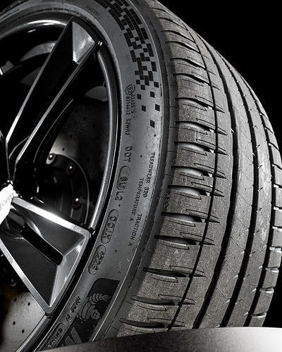 Michelin Pilot Sport EV 255 40 R21 102Y 3D model 2