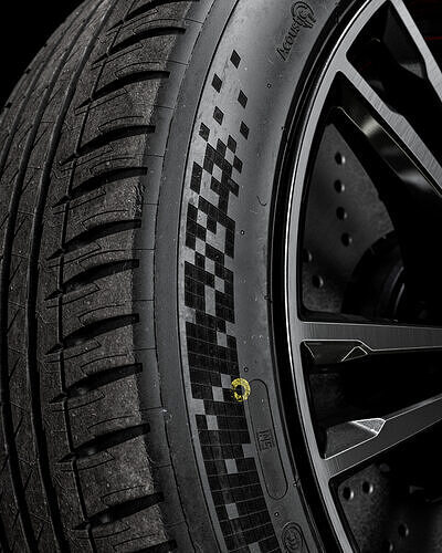 Michelin Pilot Sport EV 245 45 R20 3D model 4
