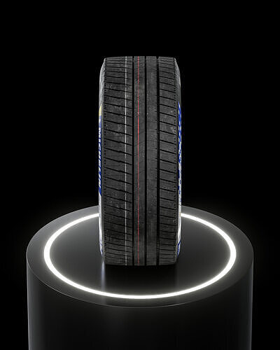 Michelin Pilot Sport EV 24 64 18 Clean 3D model 7