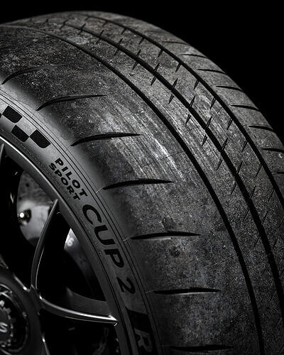 MICHELIN Pilot Sport Cup 2 R V3 265 35 ZR20 99Y 3D model 3