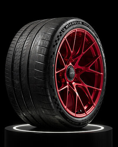 Michelin Pilot Sport Cup 2 335 30 ZR21 3D model 6