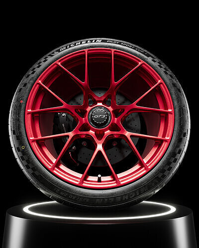 Michelin Pilot Sport Cup 2 335 30 ZR21 3D model 5