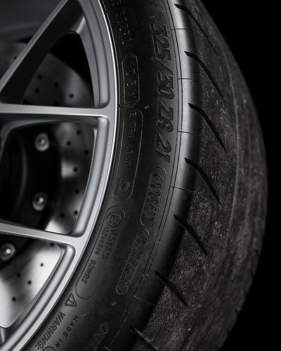 Michelin Pilot Sport Cup 2 325 30 ZR21 108Y REVAMP 3D model 2