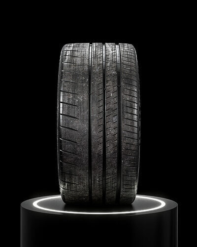 Michelin Pilot Sport Cup 2 325 30 ZR21 108Y REVAMP 3D model 7