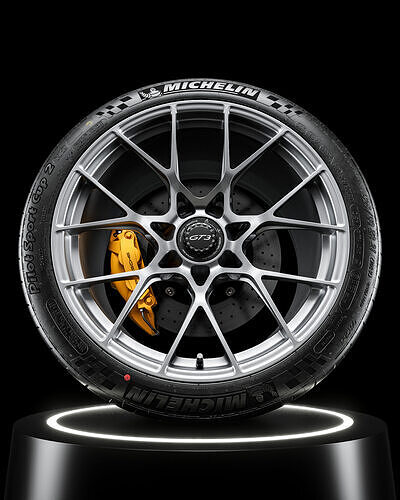 Michelin Pilot Sport Cup 2 325 30 ZR21 108Y REVAMP 3D model 5