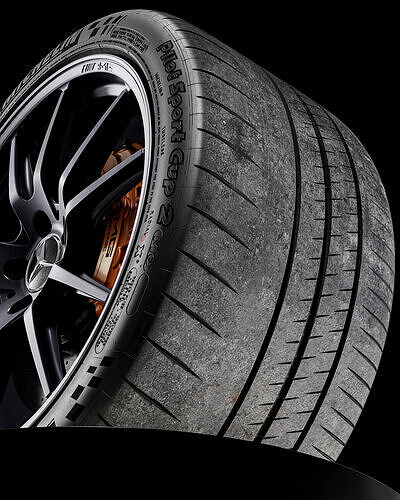 Michelin Pilot Sport Cup 2 325 30 ZR20 106Y AMG 3D model 4
